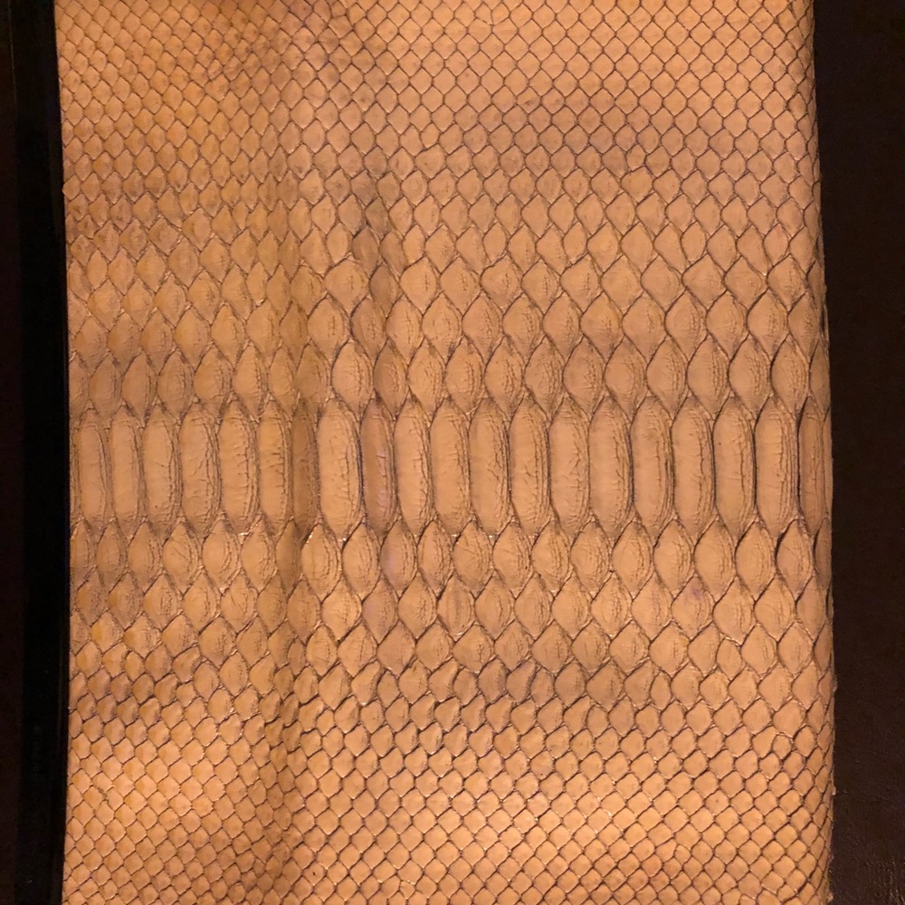 Sigerson Morrison Python Snake Clutch - image 2